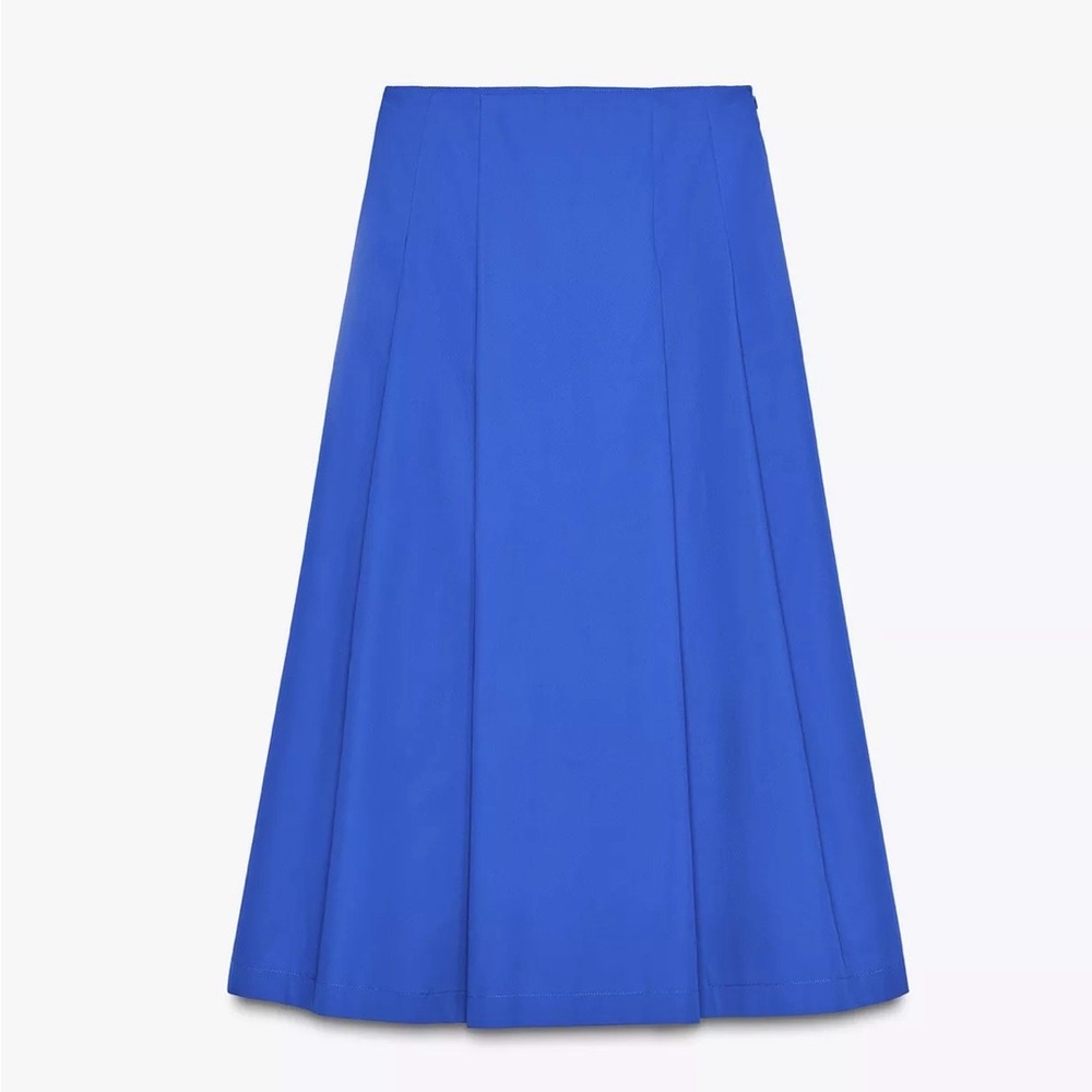 Zara PLEATED MIDI SKIRT